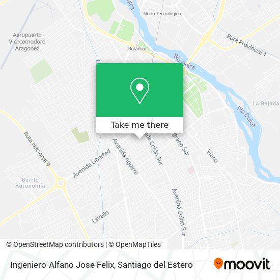 Mapa de Ingeniero-Alfano Jose Felix