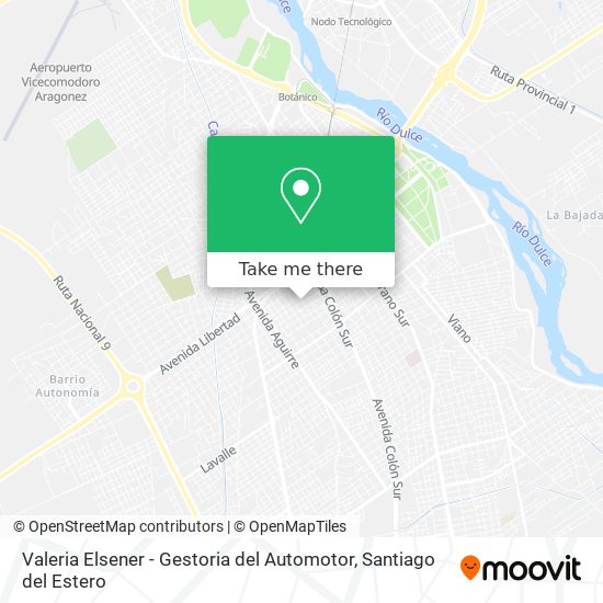 Mapa de Valeria Elsener - Gestoria del Automotor
