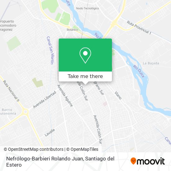 Nefrólogo-Barbieri Rolando Juan map