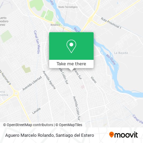 Mapa de Aguero Marcelo Rolando