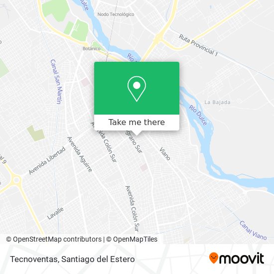 Tecnoventas map