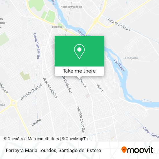 Ferreyra Maria Lourdes map