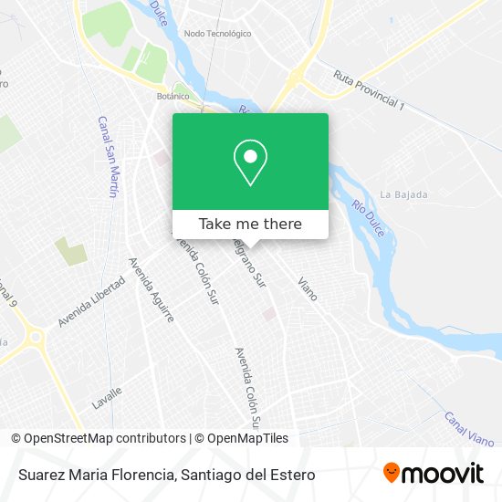 Suarez Maria Florencia map