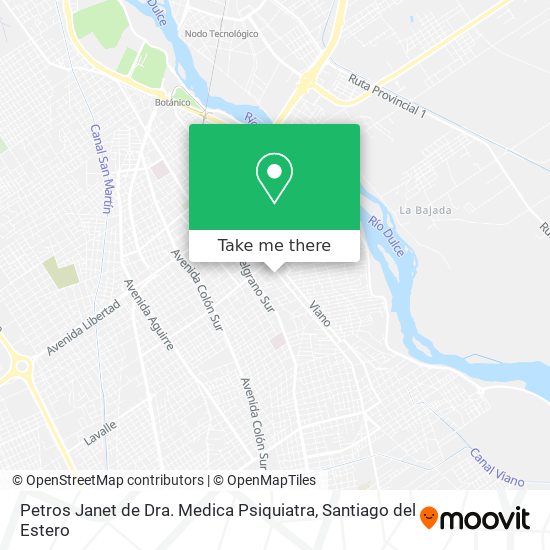 Petros Janet de Dra. Medica Psiquiatra map