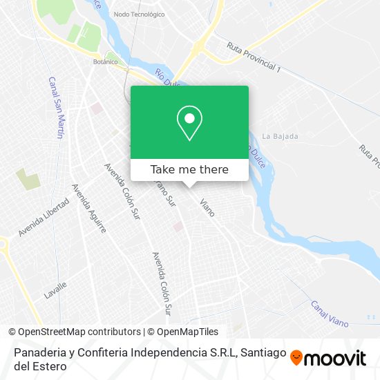 Panaderia y Confiteria Independencia S.R.L map
