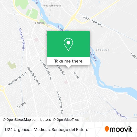 U24 Urgencias Medicas map