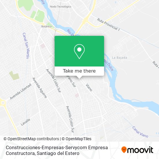 Mapa de Construcciones-Empresas-Servycom Empresa Constructora