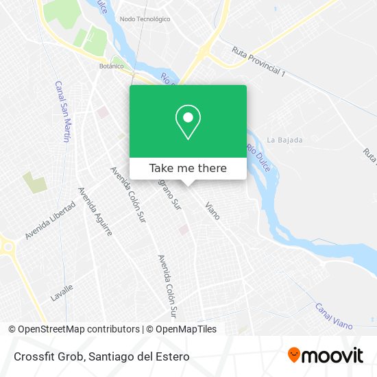 Crossfit Grob map