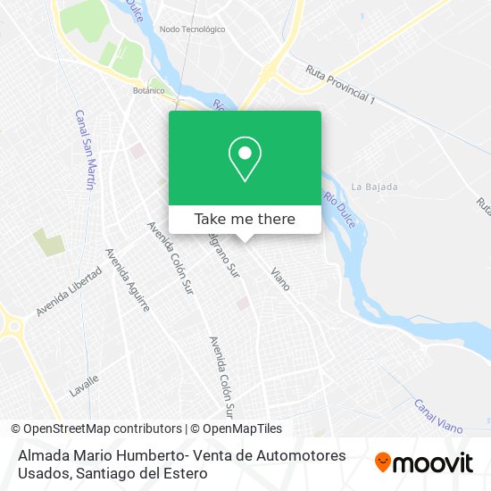 Almada Mario Humberto- Venta de Automotores Usados map