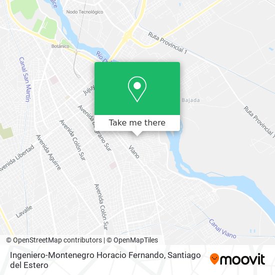 Ingeniero-Montenegro Horacio Fernando map