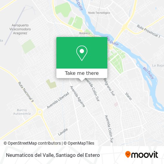 Mapa de Neumaticos del Valle