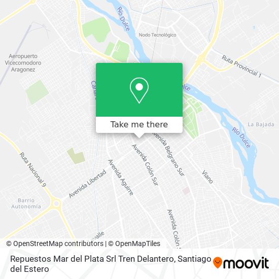 Repuestos Mar del Plata Srl Tren Delantero map
