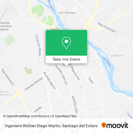 Ingeniero-Roldan Diego Martin map