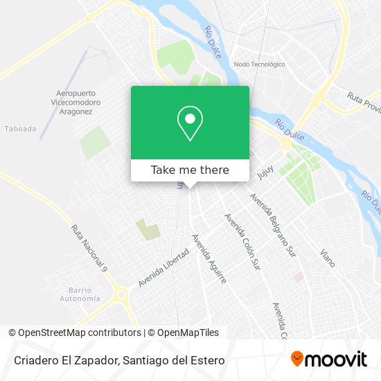 Criadero El Zapador map