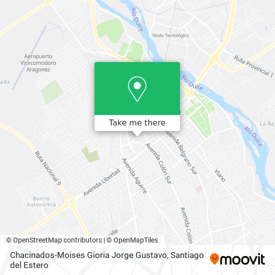 Chacinados-Moises Gioria Jorge Gustavo map