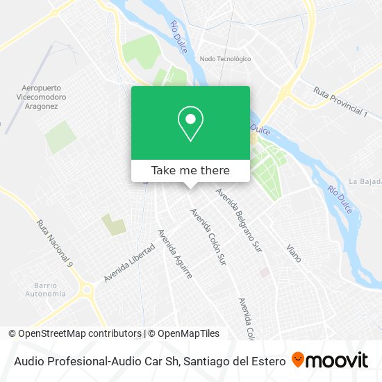 Mapa de Audio Profesional-Audio Car Sh