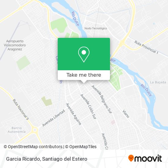 Garcia Ricardo map