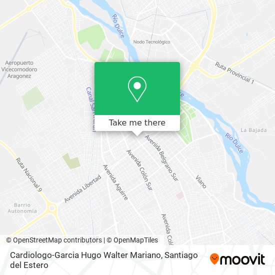 Cardiologo-Garcia Hugo Walter Mariano map