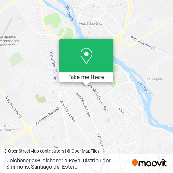 Colchonerias-Colchoneria Royal Distribuidor Simmons map