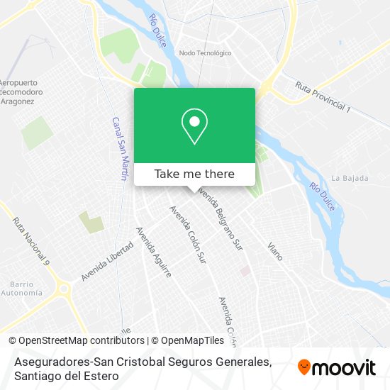 Mapa de Aseguradores-San Cristobal Seguros Generales