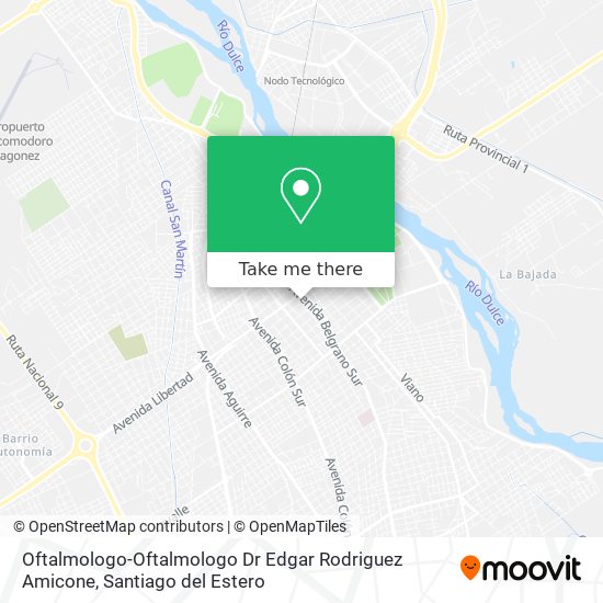 Mapa de Oftalmologo-Oftalmologo Dr Edgar Rodriguez Amicone