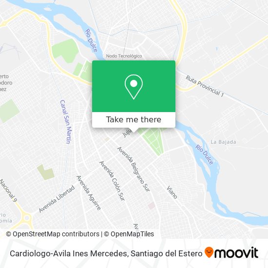 Cardiologo-Avila Ines Mercedes map