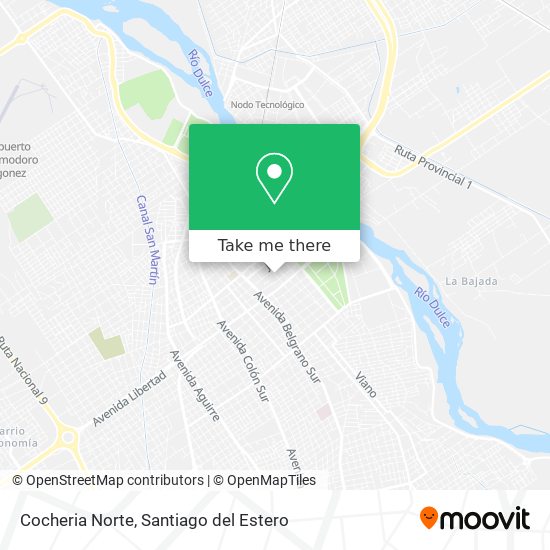 Cocheria Norte map