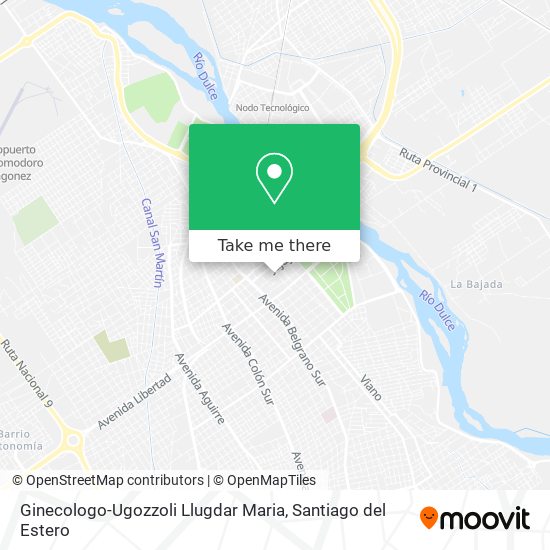 Mapa de Ginecologo-Ugozzoli Llugdar Maria