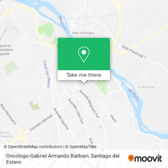 Mapa de Oncologo-Gabriel Armando Barbieri