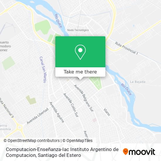 Computacion-Enseñanza-Iac Instituto Argentino de Computacion map