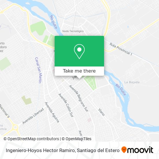 Mapa de Ingeniero-Hoyos Hector Ramiro
