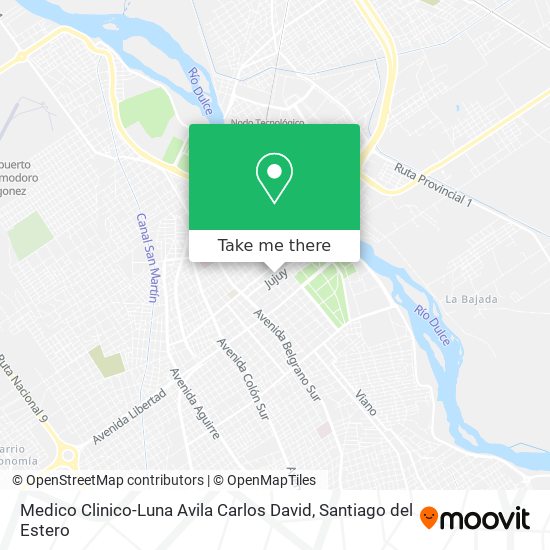 Mapa de Medico Clinico-Luna Avila Carlos David