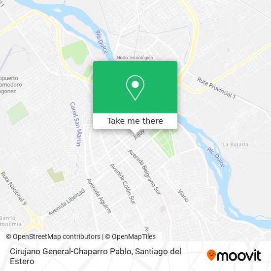 Cirujano General-Chaparro Pablo map