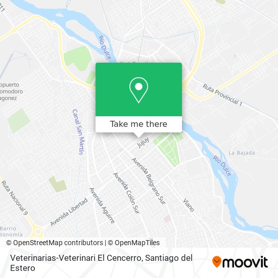 Veterinarias-Veterinari El Cencerro map