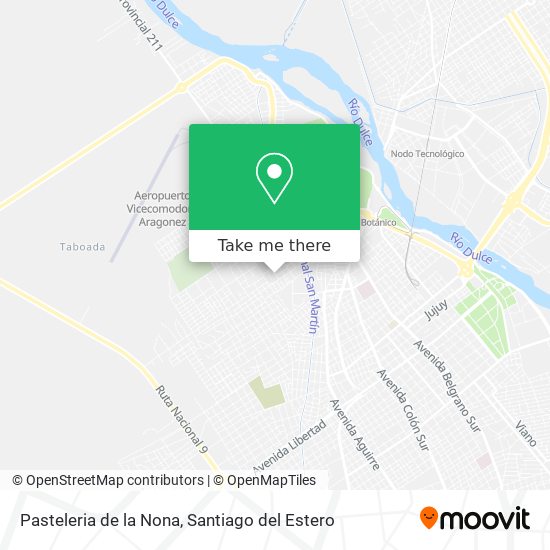 Mapa de Pasteleria de la Nona