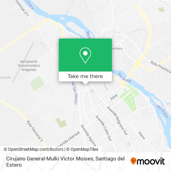 Mapa de Cirujano General-Mulki Victor Moises
