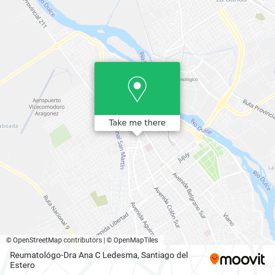 Mapa de Reumatológo-Dra Ana C Ledesma