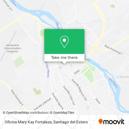 Mapa de Oficina Mary Kay Fortaleza