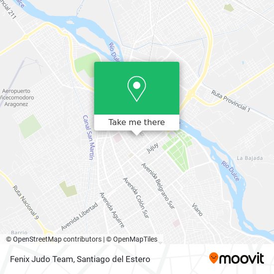 Fenix Judo Team map