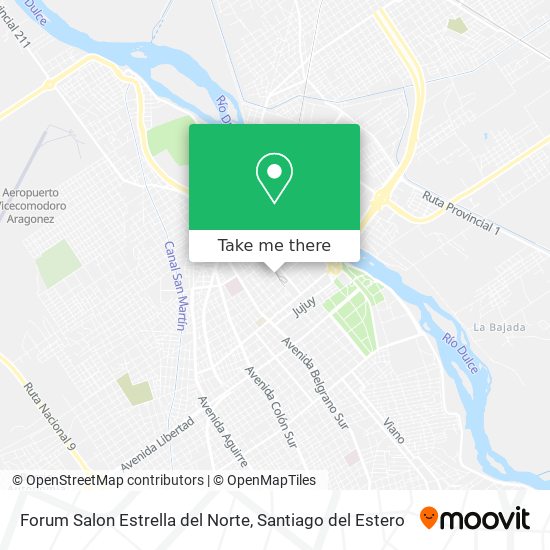 Mapa de Forum Salon Estrella del Norte