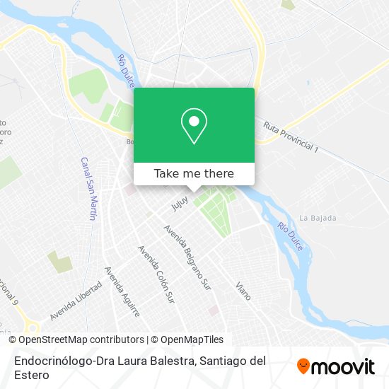 Endocrinólogo-Dra Laura Balestra map