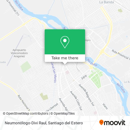 Neumonólogo-Divi Raul map