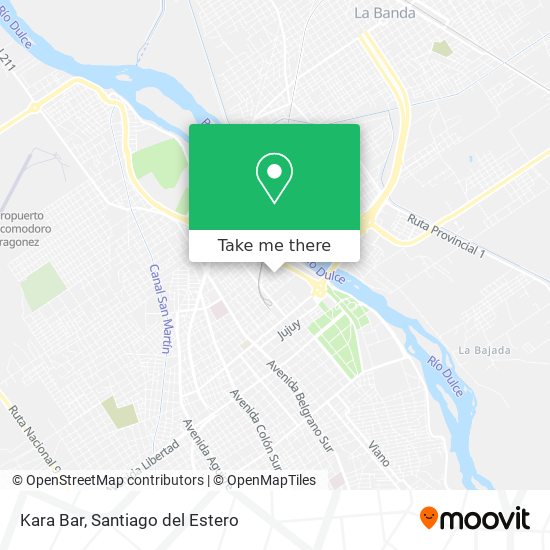Mapa de Kara Bar