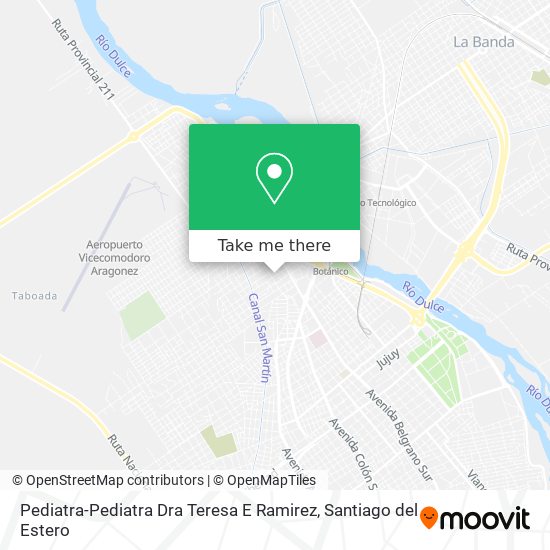 Pediatra-Pediatra Dra Teresa E Ramirez map