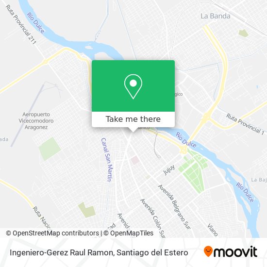 Ingeniero-Gerez Raul Ramon map