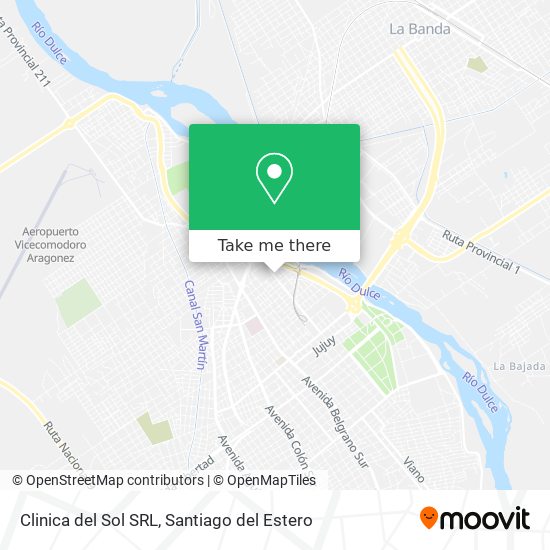 Clinica del Sol SRL map