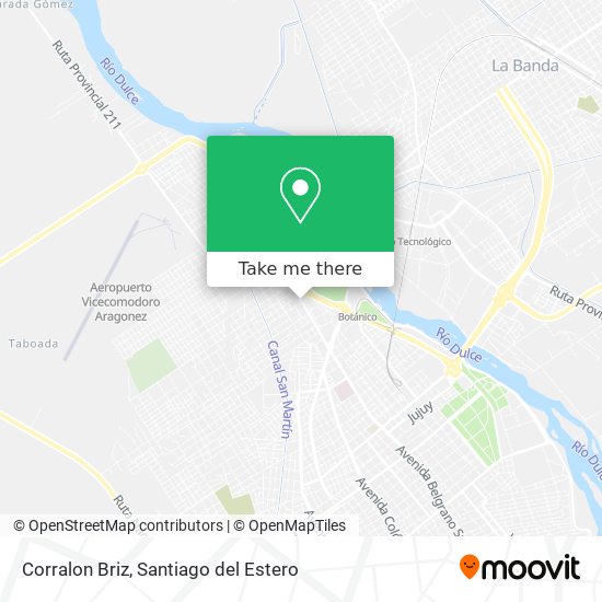Corralon Briz map