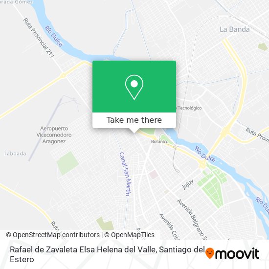 Rafael de Zavaleta Elsa Helena del Valle map