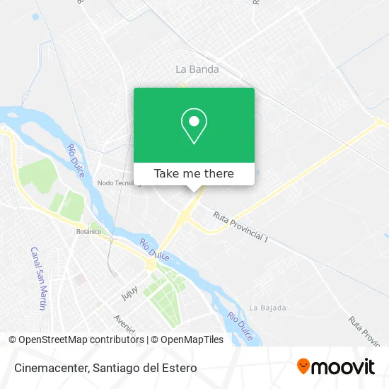Cinemacenter map