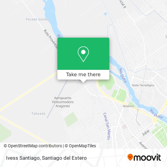 Ivess Santiago map